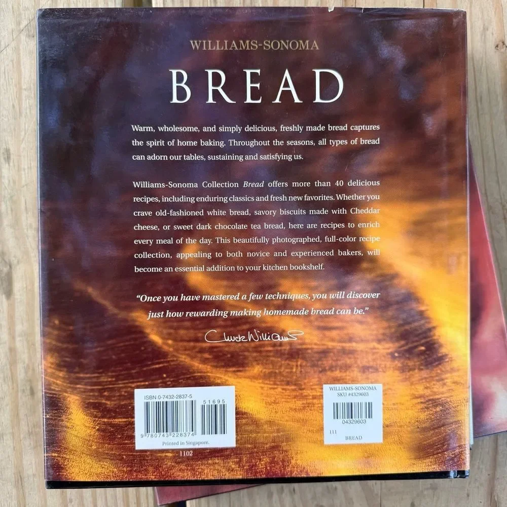 Williams‎ Sonoma Collection Cookbook Set: Risotto Fish Bread vintage books decor